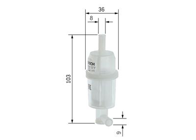 BOSCH 0 450 904 077 Číslo výrobce: N 4077. EAN: 3165141146813.