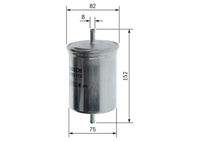 BOSCH 0 450 905 275 Číslo výrobce: F 5275. EAN: 3165141082678.