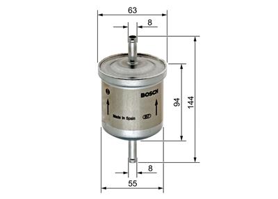 BOSCH 0 450 905 280 Číslo výrobce: F 5280. EAN: 3165141084009.