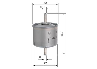 BOSCH 0 450 905 324 Číslo výrobce: F 5324. EAN: 3165143546291.