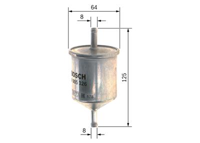 BOSCH 0 450 905 326 Číslo výrobce: F 5326. EAN: 3165143547250.