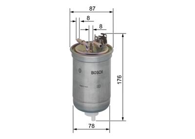 BOSCH 0 450 906 267 Číslo výrobce: N 6267. EAN: 3165141087963.