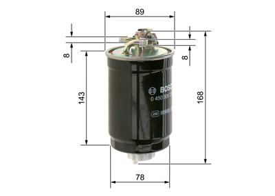 BOSCH 0 450 906 274 Číslo výrobce: N 6274. EAN: 3165141188615.