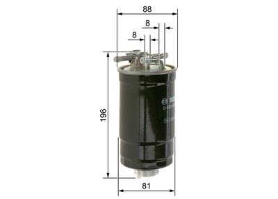 BOSCH 0 450 906 295 Číslo výrobce: N 6295. EAN: 3165141210842.