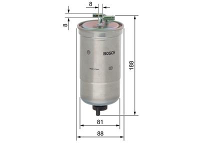 BOSCH 0 450 906 442 Číslo výrobce: N 6442. EAN: 3165143511435.