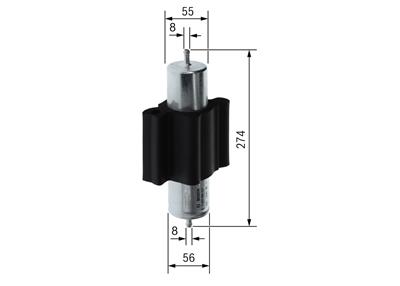 BOSCH 0 450 906 450 Číslo výrobce: N 6450. EAN: 3165143479056.