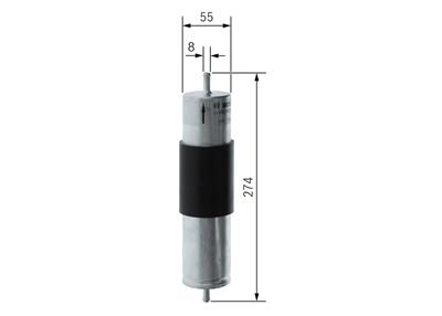 BOSCH 0 450 906 463 Číslo výrobce: N 6463. EAN: 3165144055167.