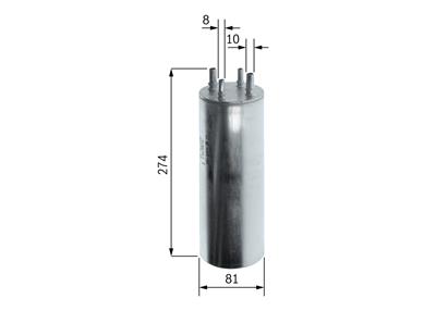 BOSCH 0 450 906 467 Číslo výrobce: N 6467. EAN: 4047023010346.