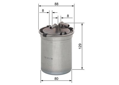 BOSCH 0 450 906 500 Číslo výrobce: N 6500. EAN: 4047024151871.