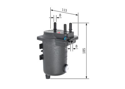 BOSCH 0 450 907 009 Číslo výrobce: N 7009. EAN: 4047025202954.
