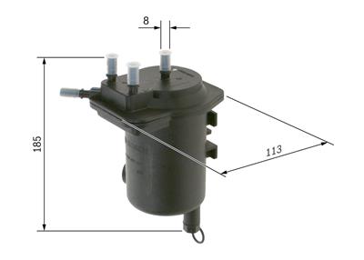 BOSCH 0 450 907 011 Číslo výrobce: N 7011. EAN: 4047025202947.