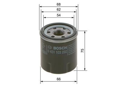 BOSCH 0 451 103 292 Číslo výrobce: P 3292. EAN: 3165143091869.