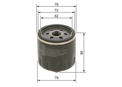 BOSCH 0 451 103 318 Číslo výrobce: P 3318. EAN: 3165143176337.