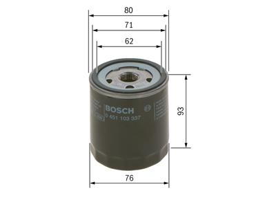 BOSCH 0 451 103 337 Číslo výrobce: P 3337. EAN: 3165143187067.