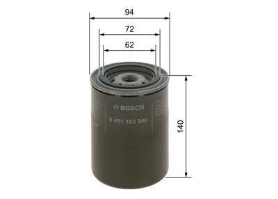BOSCH 0 451 103 346 Číslo výrobce: P 3346. EAN: 3165143251249.