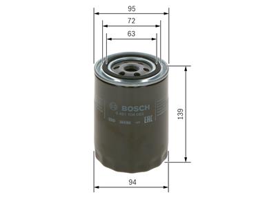 BOSCH 0 451 104 063 Číslo výrobce: P 4063. EAN: 3165141043730.