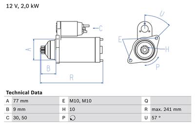 BOSCH 0 986 018 731 Číslo výrobce: 1873. EAN: 3165143177990.