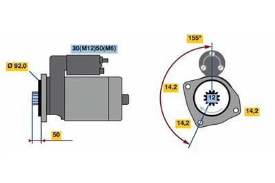 BOSCH 0 986 022 980 Číslo výrobce: 2298. EAN: 4047024666061.