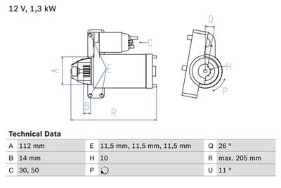 BOSCH 0 986 023 480 Číslo výrobce: 2348. EAN: 4047024813267.