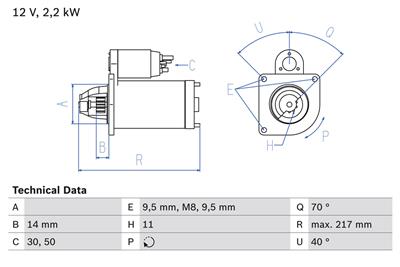 BOSCH 0 986 023 580 Číslo výrobce: 2358. EAN: 4047024813366.