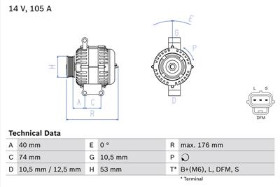 BOSCH 0 986 042 790 Číslo výrobce: 4279. EAN: 3165143301289.