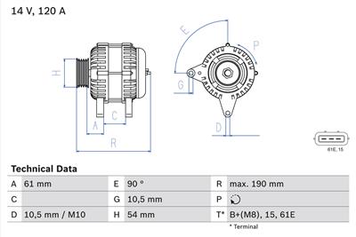 BOSCH 0 986 044 841 Číslo výrobce: 4484. EAN: 3165143872437.