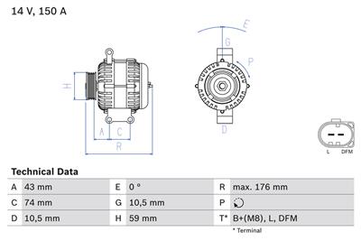 BOSCH 0 986 047 910 Číslo výrobce: 4791. EAN: 4047024102811.