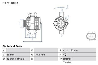 BOSCH 0 986 086 030 EAN: 4047026572216.