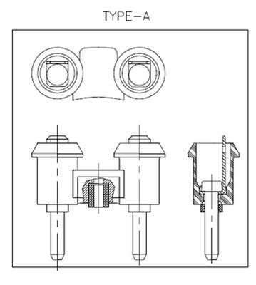 BOSCH 0 986 320 111 Číslo výrobce: FC4 TYPE A 90 DEG, 12V LOW; STEEL. EAN: 3165143969731.