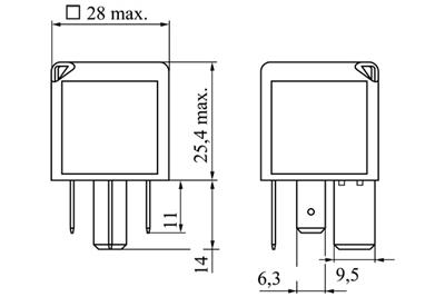 BOSCH 0 986 332 001 Číslo výrobce: V23136-J6-X055. EAN: 3165143407677.