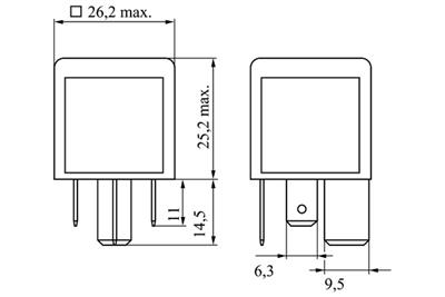 BOSCH 0 986 332 002 Číslo výrobce: V23134-J52-X450. EAN: 3165143407790.