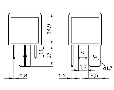 BOSCH 0 986 332 080 Číslo výrobce: V23134-J0056-X408. EAN: 4047024122208.