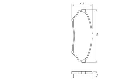 BOSCH 0 986 424 713 Číslo výrobce: BP425. EAN: 3165143662045.