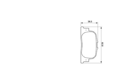 BOSCH 0 986 424 730 Číslo výrobce: BP441. EAN: 3165143663561.