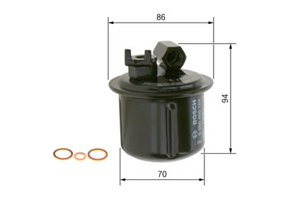 BOSCH 0 986 450 104 Číslo výrobce: F 0104. EAN: 3165141081336.
