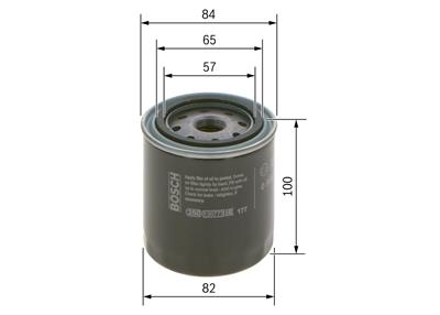 BOSCH 0 986 452 023 Číslo výrobce: P 2023. EAN: 3165141025736.