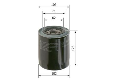 BOSCH 0 986 452 066 Číslo výrobce: P 2066. EAN: 3165143140932.