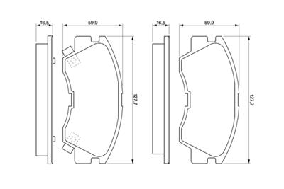 BOSCH 0 986 460 978 Číslo výrobce: BP547. EAN: 3165143726334.