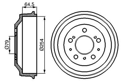BOSCH 0 986 477 098 Číslo výrobce: DB173. EAN: 3165141123388.