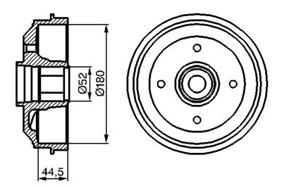 BOSCH 0 986 477 113 Číslo výrobce: DB187. EAN: 3165143934944.