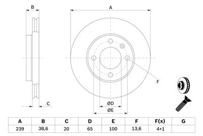 BOSCH 0 986 478 017 Číslo výrobce: BD28. EAN: 4047024095168.