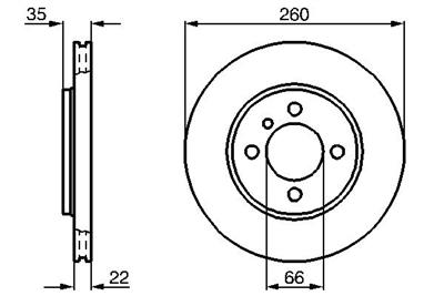 BOSCH 0 986 478 036 Číslo výrobce: BD39. EAN: 3165141222197.