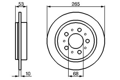BOSCH 0 986 478 042 Číslo výrobce: BD43. EAN: 4047024093133.