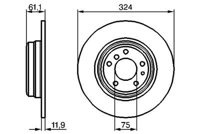 BOSCH 0 986 478 095 Číslo výrobce: BD84. EAN: 4047024093201.