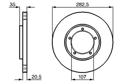 BOSCH 0 986 478 097 Číslo výrobce: BD86. EAN: 3165142766317.