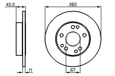BOSCH 0 986 478 114 Číslo výrobce: BD101. EAN: 4047024095182.