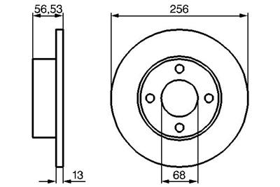BOSCH 0 986 478 130 Číslo výrobce: BD113. EAN: 4047024188082.