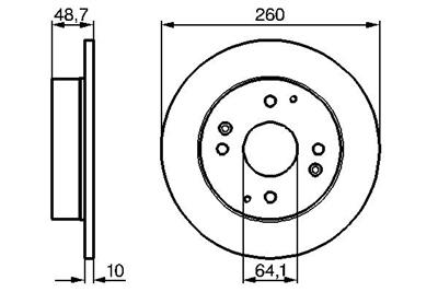 BOSCH 0 986 478 172 Číslo výrobce: BD141. EAN: 4047024093348.