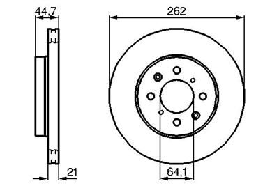 BOSCH 0 986 479 B23 Číslo výrobce: BD2024. EAN: 4047025349215.