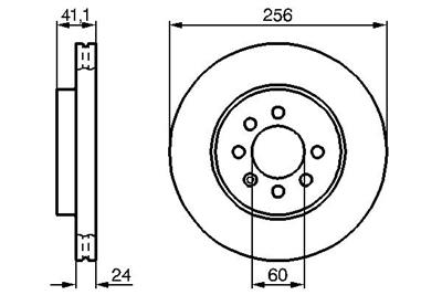 BOSCH 0 986 478 286 Číslo výrobce: BD231. EAN: 3165143376461.